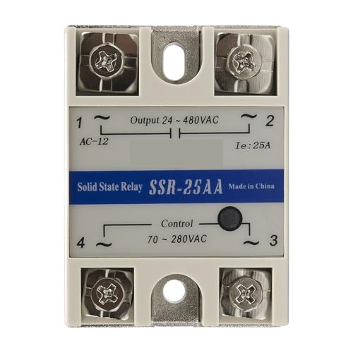 1pc SSR-25AA single phase AC to AC 25A SSR solid state relay von KCDFDVJFBM