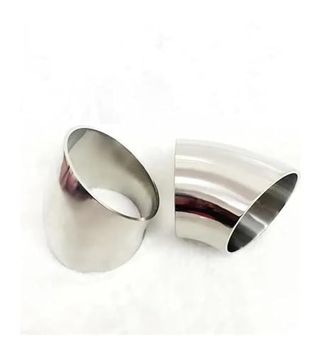 38mm 1-1/2" 1.5 Inch Pipe OD SUS 304 Stainless Steel Butt Welding 45 Degree Elbow Fitting Home Brew Beer von KCDFDVJFBM