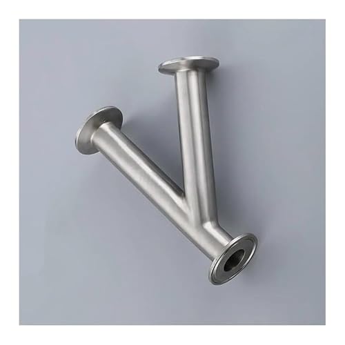 45mm 1.75" Pipe OD 2" Tri Clamp Oblique Y Shaped 3 Way SUS 304 Stainless Fitting Spliter Homebrew Beer Wine von KCDFDVJFBM