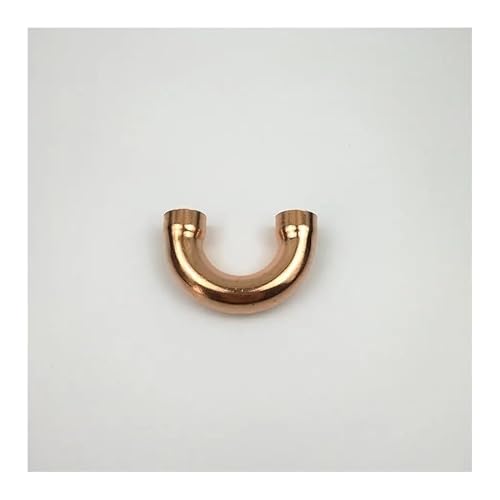 Copper 180 Elbow Plumbing Pipe Fitting Water Gas Oil Scoket Weld Coupler End Feed 180 Deg 25mm x1mm x76 von KCDFDVJFBM