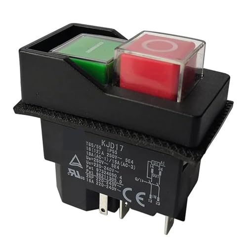 Electromagnetic Switches Pushbutton KJD17 220V 5 Pin -Terminals von KCDFDVJFBM