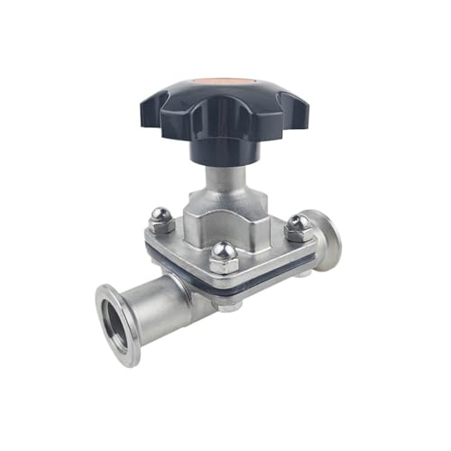 KF16 Vacuum Valve Manual 304 Stainless Steel Vacuum Clamp Flange Connection von KCDFDVJFBM
