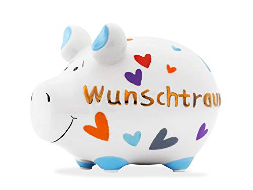 KCG Kleinschwein Wunschtraum Gold-Edition - Sparschwein - KLEI-WUNSCHTR-M01-GOLD von KCG