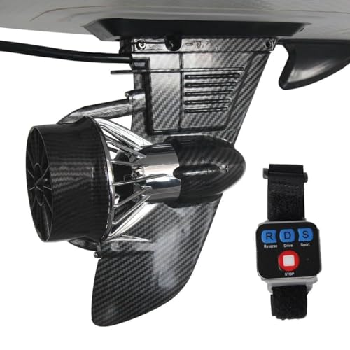 KCHBSE 380 W elektrischer Surfbrettflossenpropeller mit bürstenlosem Motor, 24 V elektrisch motorisierte Finne Surfbrett, Jet-betriebene Stand Up Board Paddle Board Finne von KCHBSE