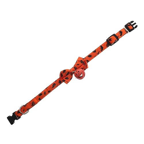 Halloween Katzenkragen Festliche Fliege Krawatte Design abnehmbar für Katzen Hunde für Foto -Requisiten sicher Bequeme Verschleißpila mit Kürbis Halloween Katzenkragen Festliche Fliege Krawatte Design abnehmbar für Katzen Hunde für Foto -Requisiten sicher Bequeme Verschleißpila mit Kürbis von KCHSRKHXC