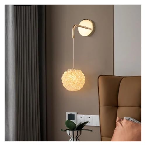 KCHSRKHXC Moderne Moderne Luxus Kristall Kugel Wandleuchte Studie Schlafzimmer Flur Esszimmer Villa d Design Kunst Design Wandleuchte KCHSRKHXC Moderne Moderne Luxus Kristall Kugel Wandleuchte Studie Schlafzimmer Flur Esszimmer Villa d Design Kunst Design Wandleuchte von KCHSRKHXC