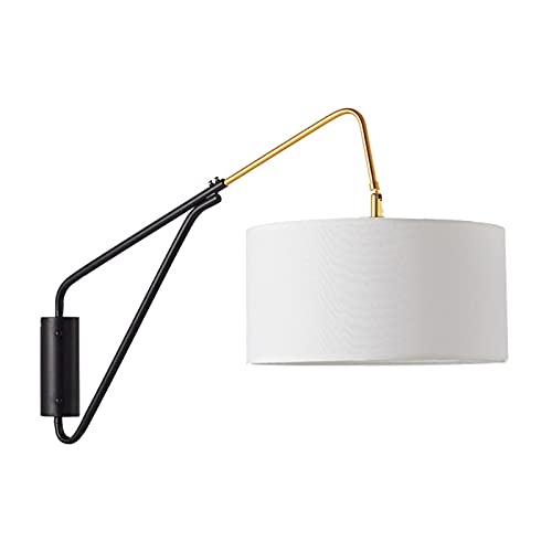KCHSRKHXC Moderne einfache Wandlampe - mit Stecker E14 Schlafzimmer Nachtlampe Spiegel leichter Wohnzimmer Badezimmer Badezimmer Leuchte Wandleuchte von KCHSRKHXC