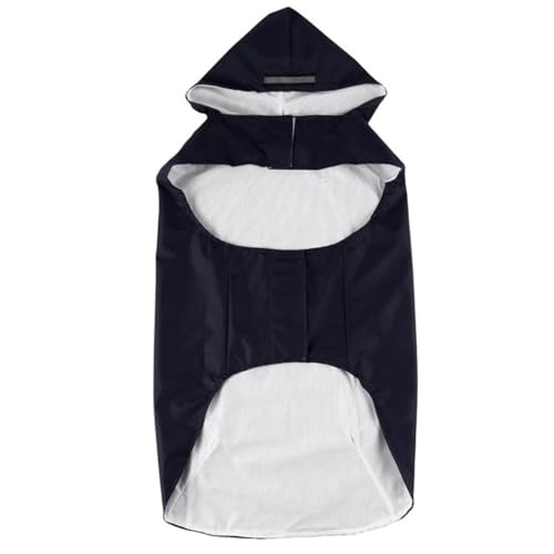 Dog Raincoat Waterproof Reflective Dog Raincoats for Small Medium Dogs with Adjustable Straps Lightweight Easy to Clean Pet Rain Jacket for Bichon Yorkie Terrier Poodle Labrador Retriever(Black,M) von KCHYCV