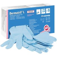 KCL - Dermatril l 741 074109081C 100 St. Einweghandschuh Größe (Handschuhe): 9 en 455 von KCL