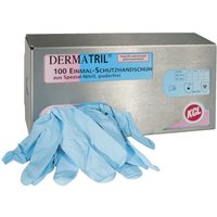 Kcl Dermatril l 741 074110081C 100 St. Einweghandschuh Größe (Handschuhe): 10 en 455 von FORMAT