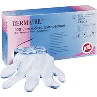 KCL Dermatril 740-7 100 St. Nitril Einweghandschuh Größe (Handschuhe): 7, S EN 374 von KCL