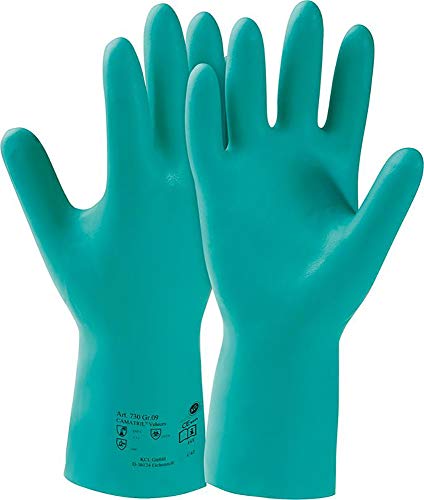 Handschuhe Camatril 730 Größe 10 Länge 310mm Nitril velourisiert Preis per 10 Stück von KCL