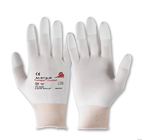 KCL Camapur Cut 618+ Dyneema® Größe 9 / Mechanische Schutzhandschuhe / Elegante Passform + Feinfühligkeit / Hohe mechanische Beständigkeit / Arbeitshandschuhe Grip Worker Handschuhe von KCL