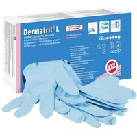 KCL Dermatril L 741 074107081C 100 St. Einweghandschuh Größe (Handschuhe): 7 EN 455 von KCL