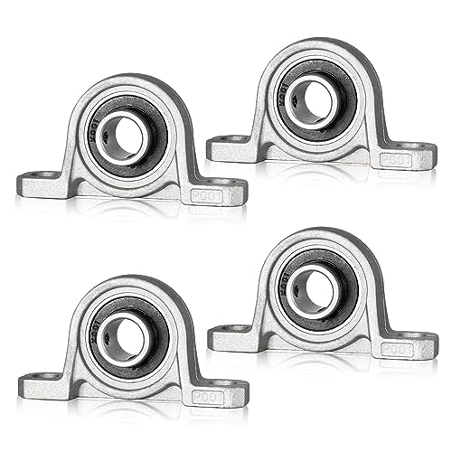 4 Stück Stehlager 12mm Innendurchmesser, Lagerbock mit Kugellager, Gehäuselager, Lager Gehäuse 4 Stück Stehlager 12mm Innendurchmesser, Lagerbock mit Kugellager, Gehäuselager, Lager Gehäuse von KCNOFNC