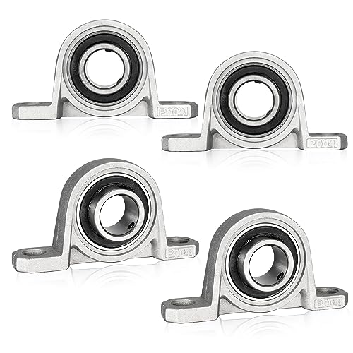 4 Stück Stehlager 20mm Innendurchmesser, Lagerbock mit Kugellager, Gehäuselager, Lager Gehäuse 4 Stück Stehlager 20mm Innendurchmesser, Lagerbock mit Kugellager, Gehäuselager, Lager Gehäuse von KCNOFNC