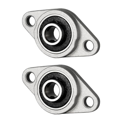 KCNOFNC 2 Stück Stehlager 10mm Innendurchmesser, kugelgelagertes Flanschgehäuse,Lagerbock mit Kugellager, Gehäuselager, Lager Gehäuse KCNOFNC 2 Stück Stehlager 10mm Innendurchmesser, kugelgelagertes Flanschgehäuse,Lagerbock mit Kugellager, Gehäuselager, Lager Gehäuse von KCNOFNC