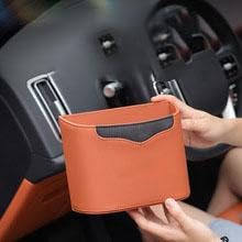 KCNSHU Auto Mülleimer für XPENG G3/P7/P5/G9/G6,Abnehmbar Robust Verschleißfest Langlebig Leicht Reinigen Einfach Anzubringen Modische Autodekoration,B von KCNSHU