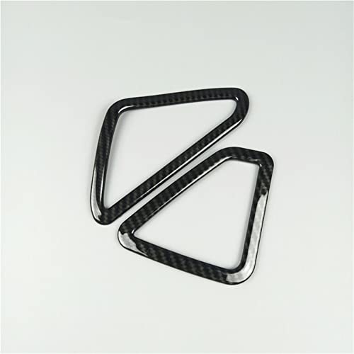 KCSAC LHD abs. Kohlefaserart Auto-Armaturenbrett Klimaanlage Auslassrahmen Dekoration Abdeckung Trim Fit for BMW X5 F15 x6 F16 2014-2018 (Color Name : Carbon Fiber Color) von KCSAC