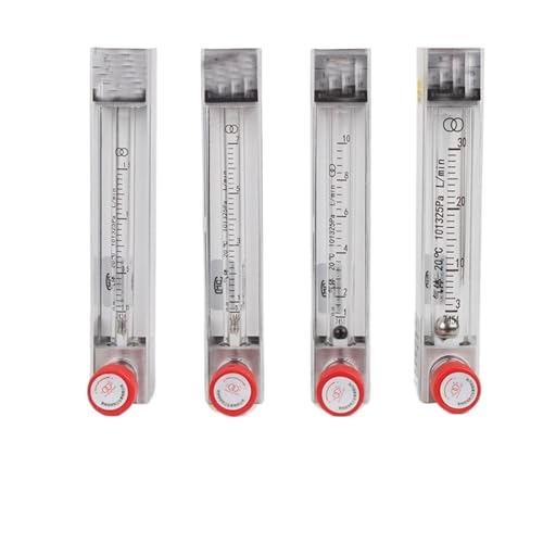 0,1-1 1-10L/min 6-60 10-100 30-300 60-600ml/min Panel Gas Luft Durchflussmesser Rotameter Mit Regelventilen(1.5-15L Per min) von KCTRELTQS