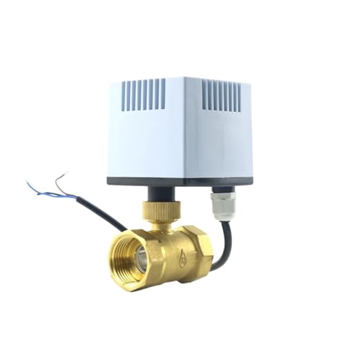 1/2" 3/4" 1" IP67 Wasserdichter motorisierter Kugelhahn 3-Draht 2 Steuerung Messing elektrisches Magnetventil 220V 12V 24V(3/4",DC12-DC24V) von KCTRELTQS
