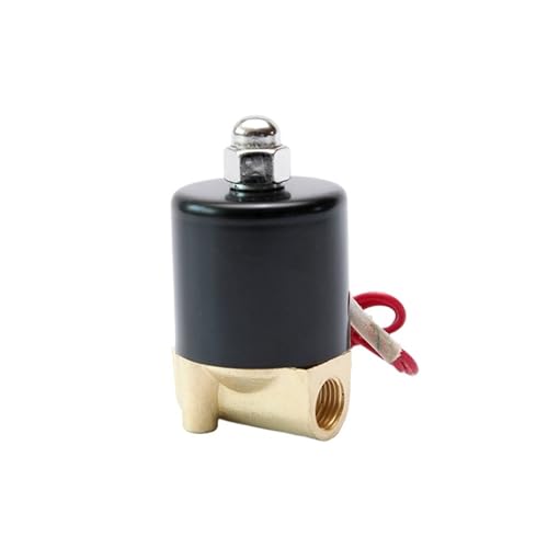 1/4 "DN08 Normalerweise geschlossenes Messing-Magnetventil 24VAC 220VAC 24VDC 12VDC 110VAC Magnetventil(G_110VAC) von KCTRELTQS