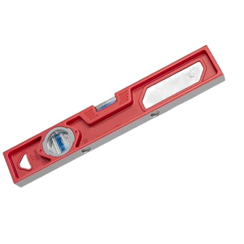 1 Stück Füllstandsanzeige aus massivem Aluminiumguss, Wasserwaagensensor, multifunktional, sturzsicher, starke magnetische Füllstandsanzeige(300mm Magnetic Style) von KCTRELTQS