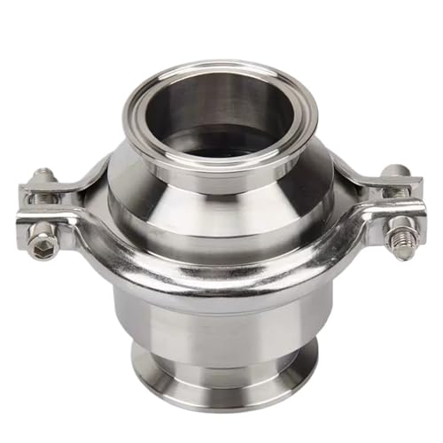 1 stück 1,5 "2" Tri Clamp & OD19 25 32 38 51mm SUS 304 Edelstahl Sanitär Nicht-rückkehr Einweg Überprüfen Ventil(OD45mm x Ferrule64) von KCTRELTQS