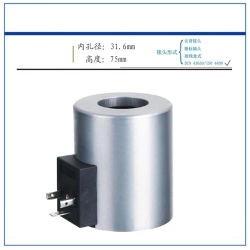 1 stück 120YC for 4WE10 DSG03 spulen AC220v DC24V DC12V Hydraulische Magnetventilspule(DC12V) von KCTRELTQS
