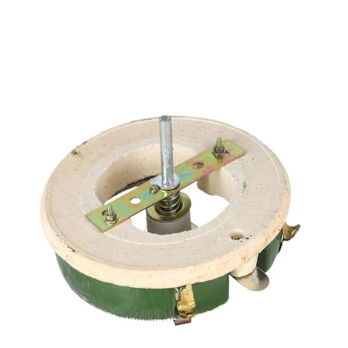 1 stück 500 Watt BC1 Hochleistungs-Rheostat Drehvariabler Drahtwickel Scheibenform Einstellbarer Widerstand Schiebewiderstand 1R 2R 3R 5R 10R(40R) von KCTRELTQS
