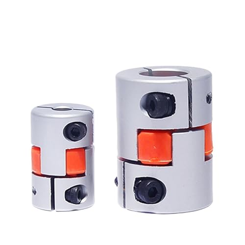 1 stück D20L25 Vier Backen Aluminium Plum Kupplung Encoder CNC Schrittmotor Welle Komponente Spinne Flexible Koppler(6x7) von KCTRELTQS