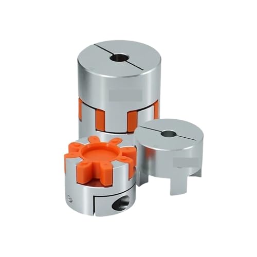 1 stück D80L114 Vier Backen Aluminium Plum Flexible Kupplung Motorwellenanschluss Innendurchmesser 18-55mm for Koppler Router(22mm to 24mm) von KCTRELTQS