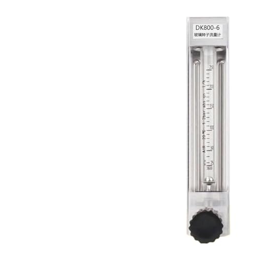 1 stück DK800-6 Gas/Flüssigkeit Glas Rotameter Durchflussmesser Stickstoff Schwimmer Durchflussanzeiger Benutzerdefinierte Variable Bereich Typ(L-0.5-5L-H) von KCTRELTQS