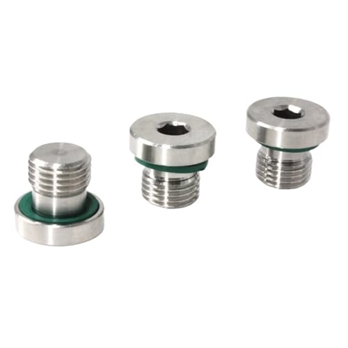 1 stück M14 M16 M18 M20 1/8 "1/4" 3/8 "1/2" 3/4 "1" BSPT Männlich 304 Edelstahl Innensechskant Endkappe(BSP1) von KCTRELTQS
