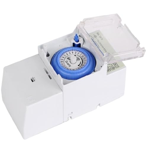 1 stück SUL181H Mechanischer Timer 220 V 16 A Din-Montage 24 H 8 Einstellungen Manuelle/Auto-Controller Zeit N17 20 von KCTRELTQS