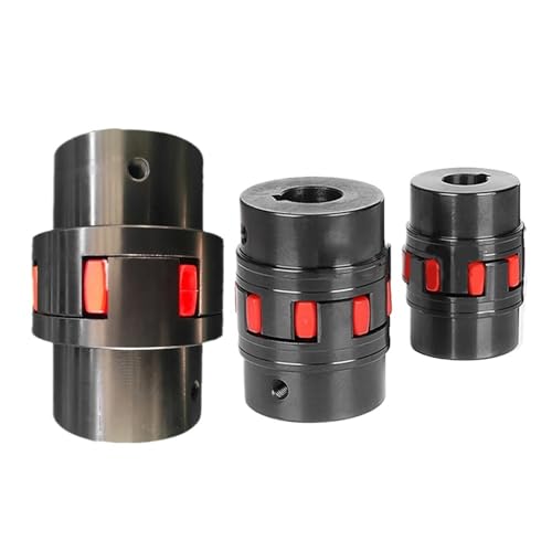 1PC XL0 D30L50 Kiefer Klaue Spinne Stahl Pflaume Flexible Koppler 8 10 12 14 16MM Quincunx Elastische Paar Motor welle Kupplung(8X14) von KCTRELTQS