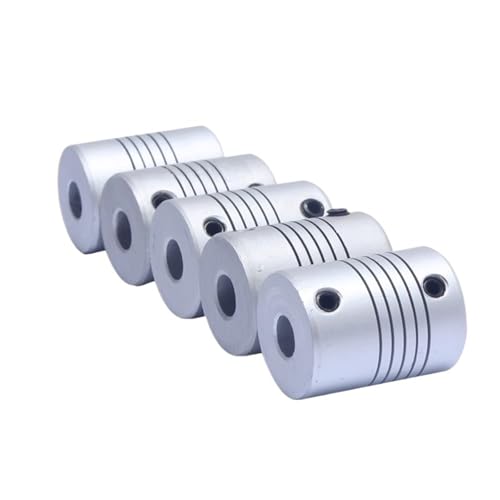 1pc D18L25 Aluminium Legierung Elastische Klemm Kupplung Motor Encoder Loch 4/5/6/6.35/7/8mm(6-7) von KCTRELTQS
