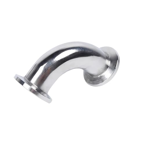 1pc KF16 KF25 KF40 KF50 Vakuum 90 Grad Ellenbogen 304 Edelstahl Tri Clamp Flansch Joint Pipe Fitting Tube(KF16) von KCTRELTQS