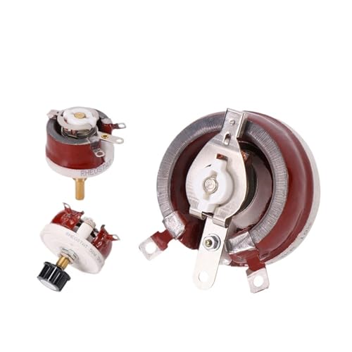 1pc Leistungstransistor Rotation Variable Wicklung Widerstand Bc1-25W50W100W150W Kaffee Disc-Förmigen Einstellbaren Widerstand(100 Watts,Max 10 Ohm) von KCTRELTQS