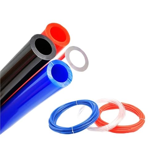 1pc Pneumatische Schlauch Kompressor Schlauch Luft Rohr 4 * 2,5mm 6 * 4mm 8 * 5mm 10 * 6,5mm 12 * 8mm 14 * 10mm 16 * 12mm Pneumatische Luft Schläuche(Blue,10x6.5mm) von KCTRELTQS