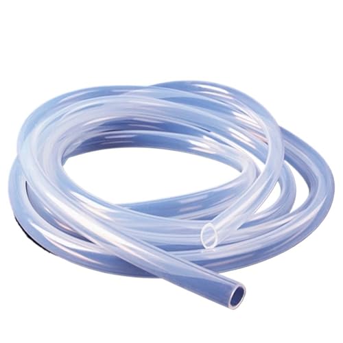 1pc Silikon Rohr Schlauch Transparent Geschmacklos Hohe Temperatur Wasser Dispenser Schlauchpumpe Haushalt(ID6 x OD9mm) von KCTRELTQS