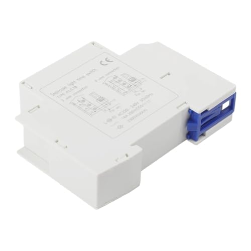 1pc Treppenbeleuchtung Automatischer Schalter Energieeffizienter 0,5 bis 20 Minuten Timer ABS-Kunststoffmaterial von KCTRELTQS