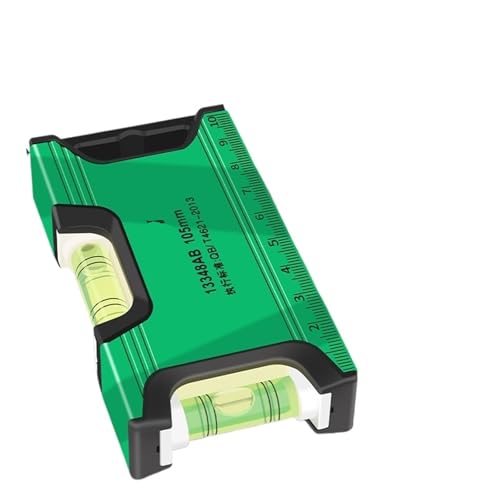 1pc Wasserwaagen Magnetische Taschenwaage Gradienter Wasserwaage Hochpräzises Aluminiumkonstruktions-Nivellierungswerkzeug(Single bubble 100mm) von KCTRELTQS