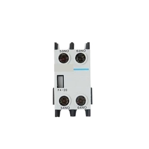 KCTRELTQS 1 stück AC schütz hilfs kontaktblöcke F4-02 F4-22 F4-11 F4-13 passenden schütz CJX2 2N/O + 2N/C F4-20(2NO) von KCTRELTQS