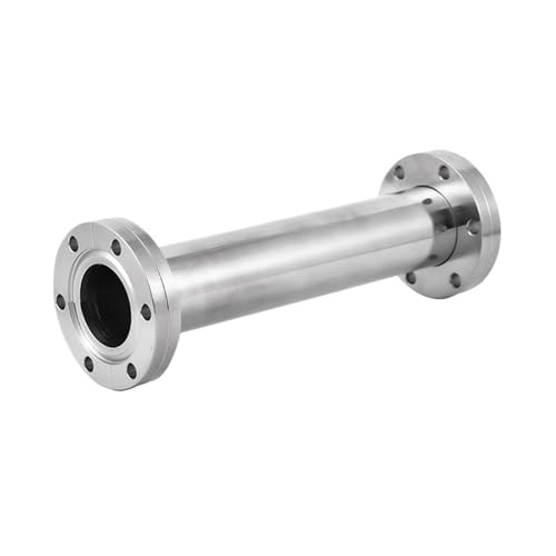 KCTRELTQS 1 stück CF16 CF25 CF35 CF50 Vakuum Gerade Rohr 304 Edelstahl Flansch Quick Match Leuchte Gerade Rohr Armaturen(200mm,CF35-OD38mm) von KCTRELTQS