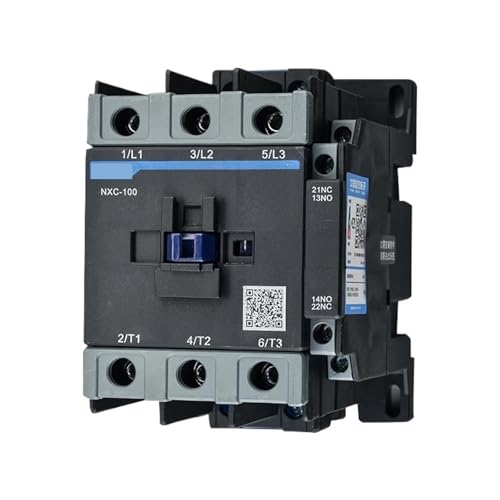 KCTRELTQS 1 stücke NXC-100 100A LC1D AC Schütz 1NO 1NC 3-Phase DIN Schiene Montieren Elektrische LC1 AC 24V 36V 110V 220V 380V(380V) von KCTRELTQS