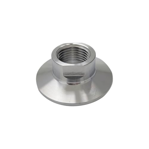 KCTRELTQS 1pc 1/4 "3/8" 1/2 "3/4" 1 "NPT Weibliche TC25.4 1.5 "2" Tri Clamp sanitär 304 Edelstahl Rohr Fitting Anschluss Adapter(TC 25.4mm,3/8") von KCTRELTQS