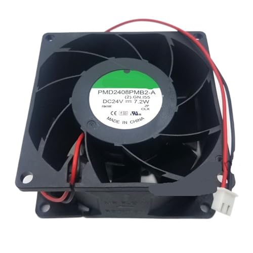 KCTRELTQS 1pc Inverter Lüfter for SUNON PMD2408PMB2-A 24V 7,2 W CPU Kühler Kühlkörper 8038 80x80x38mm 8cm 80mm KCTRELTQS 1pc Inverter Lüfter for SUNON PMD2408PMB2-A 24V 7,2 W CPU Kühler Kühlkörper 8038 80x80x38mm 8cm 80mm von KCTRELTQS