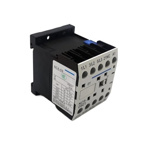 KCTRELTQS AC-Schütz NC6-0901 50Hz AC24V Normalerweise geschlossen NC6-0910 24v Normalerweise offen(NC6-0910) von KCTRELTQS