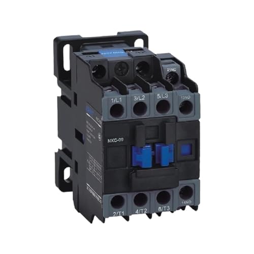 KCTRELTQS NXC-09 9A AC-Schütz CJX2-0910 0901 NO NC 3-Phasen-DIN-Schienenmontage Elektrisches Leistungsschütz AC 24V 36V 110V 220V 380V(CJX2-0901 NC,220V) von KCTRELTQS